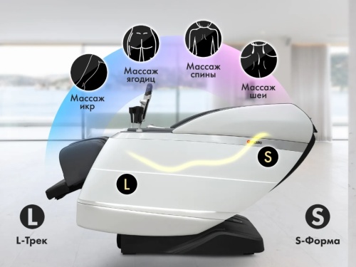 Массажное кресло FUJIMO FLEXOR Bussines Edition Grey