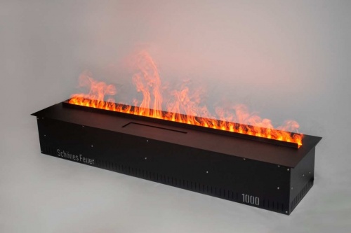 Электроочаг Schönes Feuer 3D FireLine 1000 Pro со стальной крышкой в Ижевске